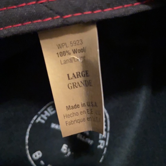 Vintage Bak-Pakker Green Wool felt outdoor hat Mens Large Flawed - Picture 11 of 13